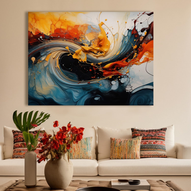 Abstract Canvas Wall Art