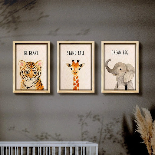 Kids Cartoon Wall Art